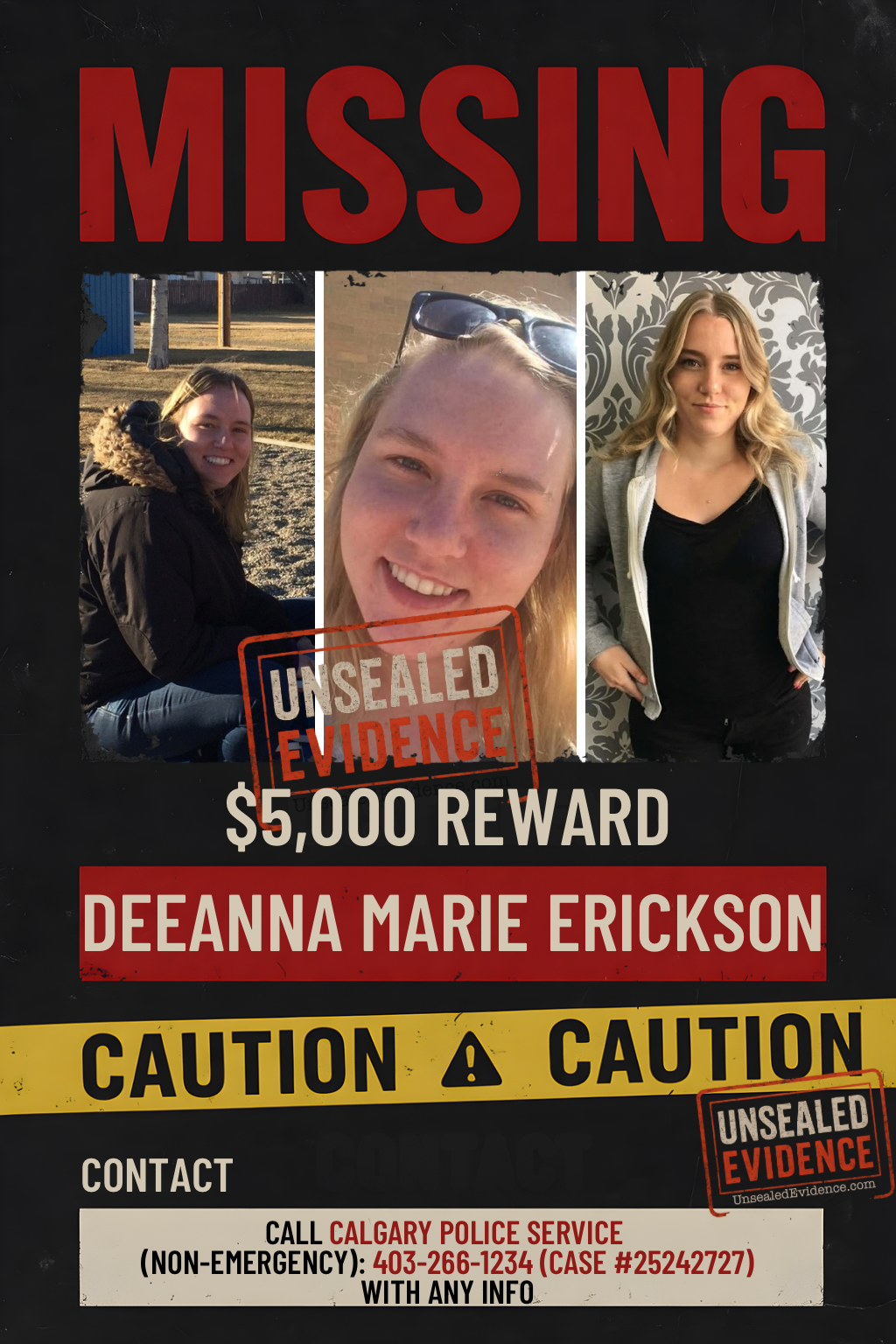 Case image for She Stepped Off the Bus and Vanished: Deeanna Marie Erickson