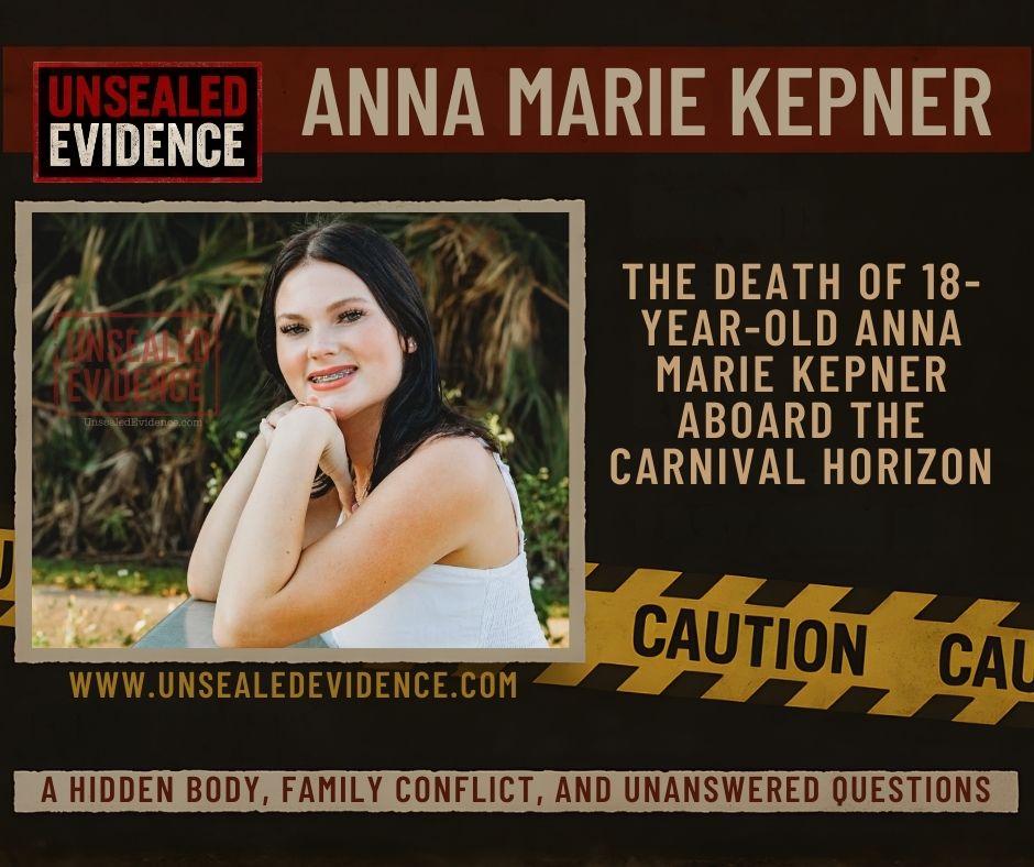 Case image for The Death of 18-Year-Old Anna Marie Kepner Aboard the Carnival Horizon: A Hidden Body, Family Conflict, and Unanswered Questions
