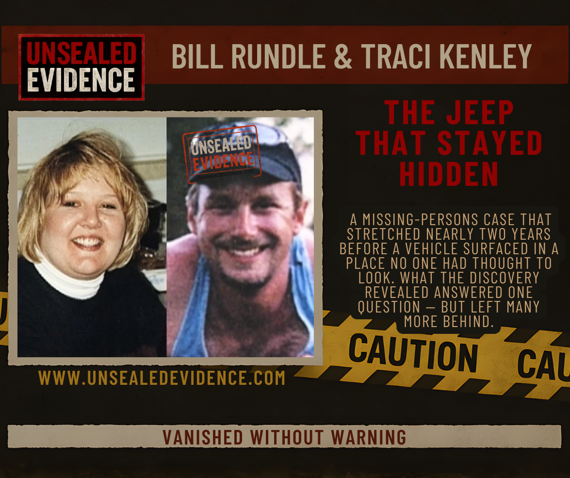 Case image for Bill Rundle and Traci Kenley: The Drive That Never Ended