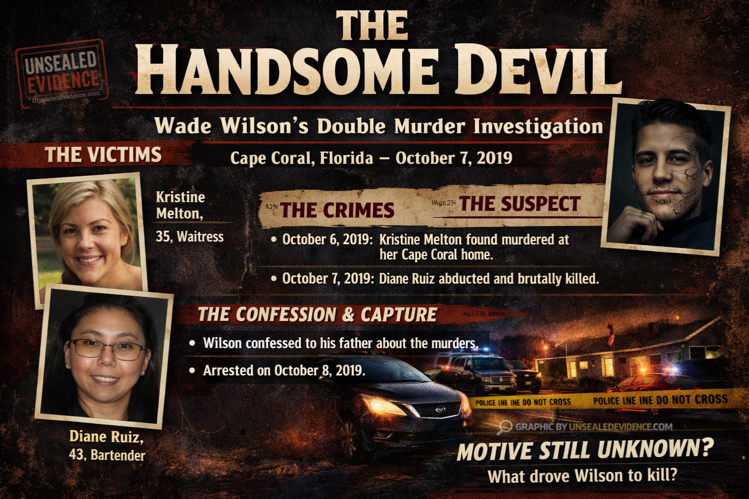Case image for The Handsome Devil's Trail: The Brutal Double Homicide in Cape Coral
